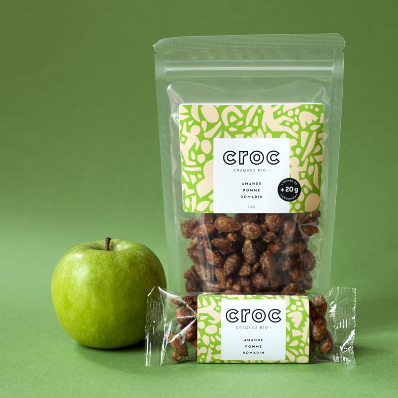 famille-amande mélange amande pomme romarin bio mélange amandes bio