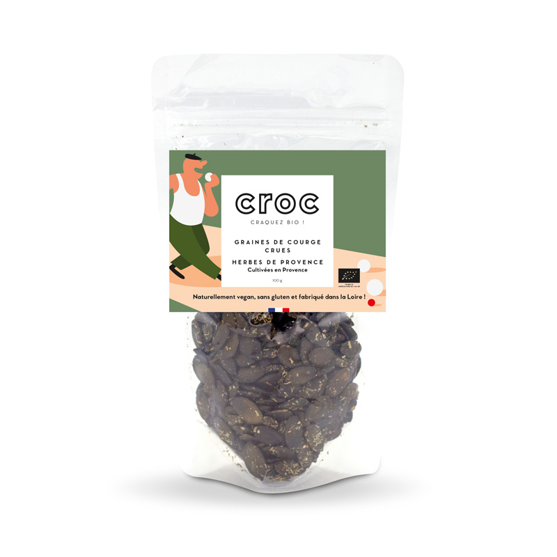 courge-herbes graines de courge crues herbes de provence bio éthique grossiste graines de courge bio France